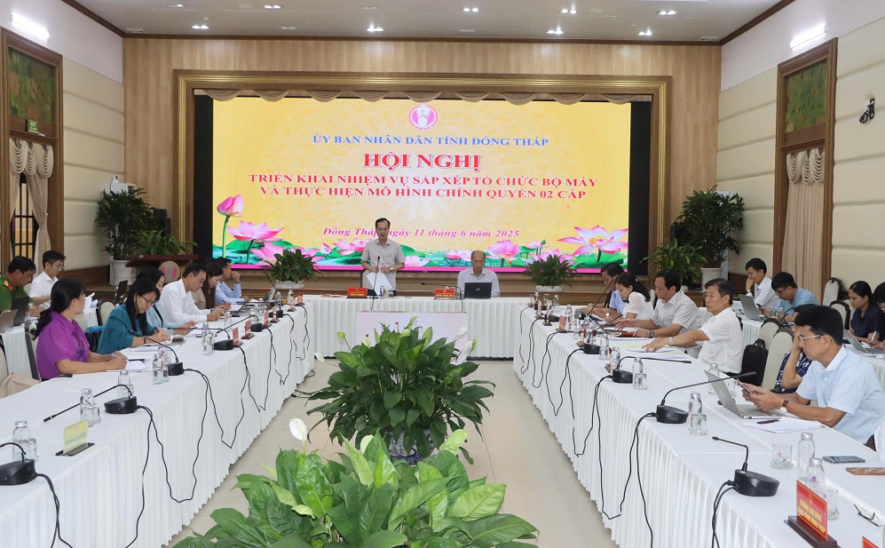 Triển khai nhiệm vụ sắp xếp tổ chức bộ máy, thực hiện chính quyền 02 cấp